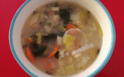 Minestrone de verdures amb miso dolç – sopar