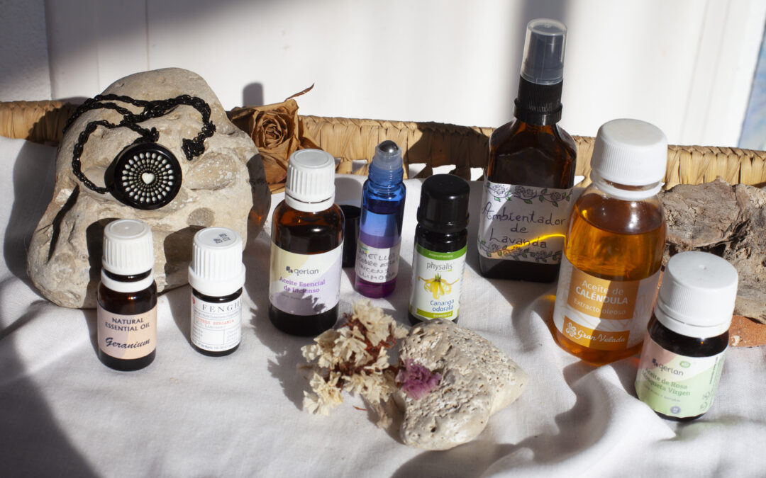 Olis essencials per a les sufocacions i la sudoració