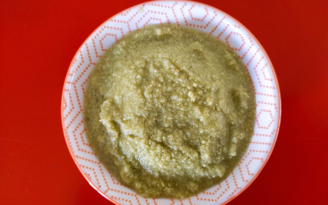 Chutney de cilantro y coco